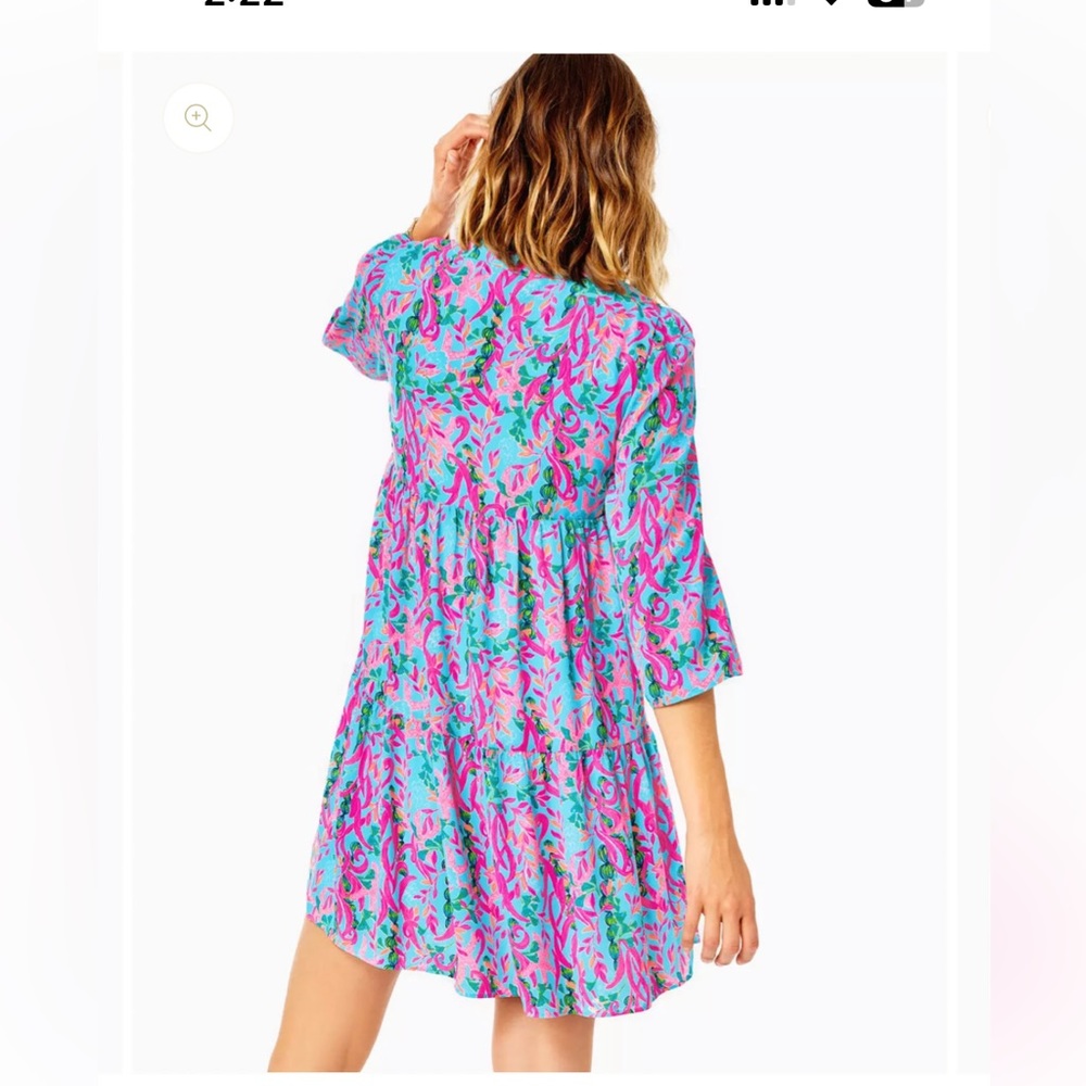 Lilly Pulitzer Martine 3/4 sleeve dress NWT